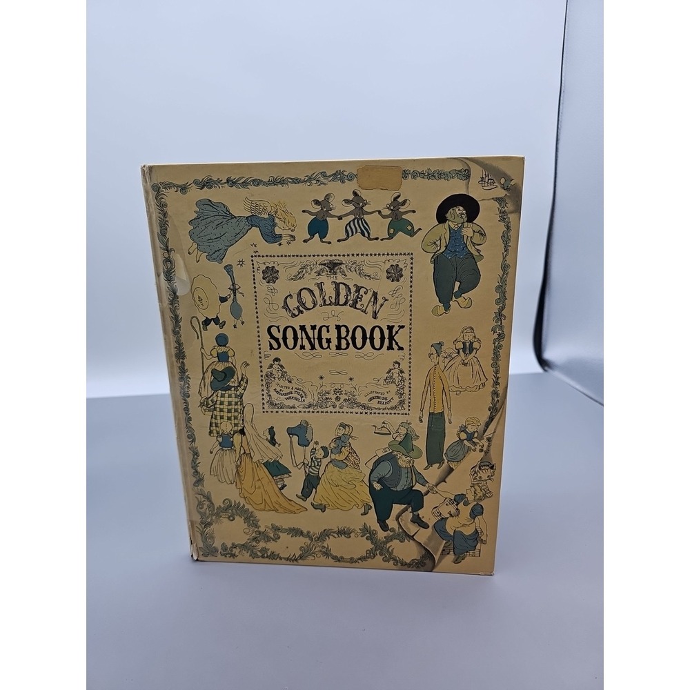Vintage 1945 "The‎  Golden Songbook " Hard Cover printed In USA